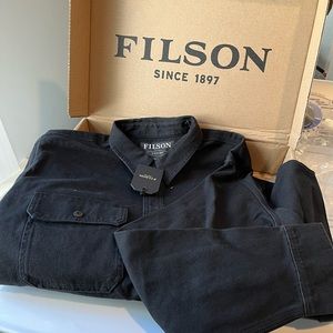 Filson work canvas shirt